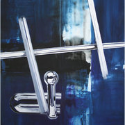 Night and Car, Aus der Serie Chromologie<br>Acryl auf Leinwand, 90x110cm, 2007